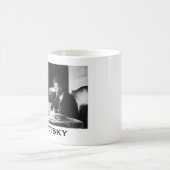 Trotsky Lesung "die militanten " Kaffeetasse (Mittel)