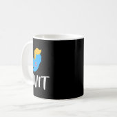 Trottel - Anti-Trump - Kaffeetasse (Vorderseite Links)