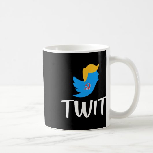 Trottel - Anti-Trump - Kaffeetasse (Rechts)
