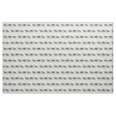 Trottel Greyhounds Hund Kunstwerk Stoff (Fat Quarter (45,7 x 55,9 cm))