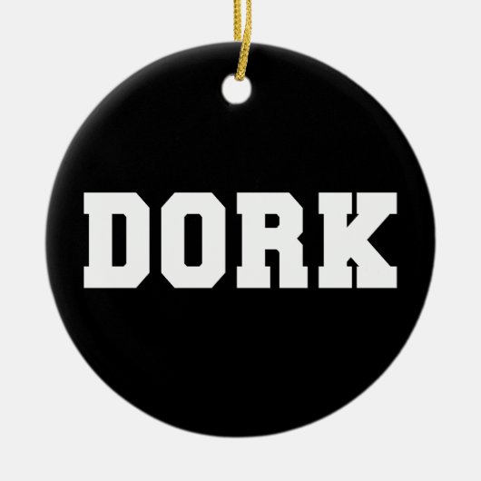 Trottel Keramik Ornament (Vorne)
