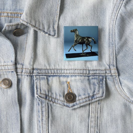 Trottenpferd (Bronze) Button (Beispiel)