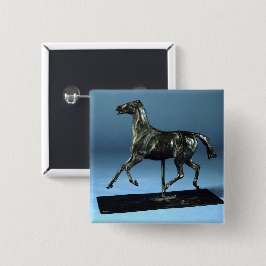 Trottenpferd (Bronze) Button (Vorne & Hinten)