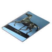 Trottenpferd (Bronze) Notizblock (Linke Seite)