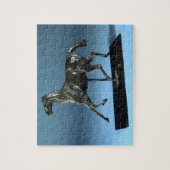 Trottenpferd (Bronze) Puzzle (Vertikal)