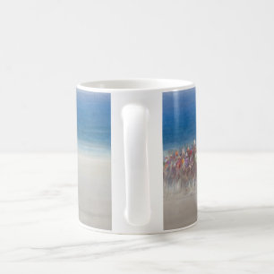 Trottenrennen Lancieux Bretagne 2014 Kaffeetasse