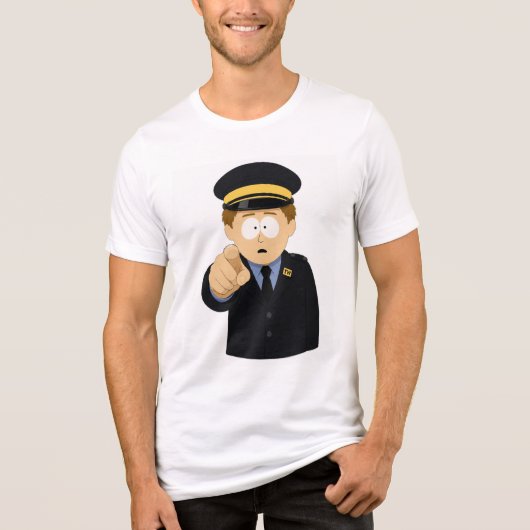"Trotter-Uhr" Tri-Blend Shirt (Vorderseite)