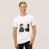 "Trotters Crash Turbans" Tri-Blend Shirt (Vorderseite voll)