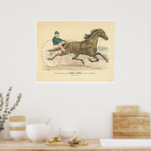 Trotting-Hengst Palo Alto von Electioneer (1791A) Poster (Küche)