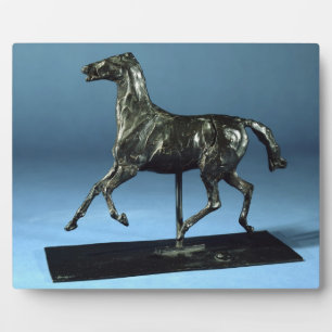 Trotting Horse (Bronze) Fotoplatte