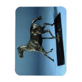 Trotting Horse (Bronze) Magnet (Vertikal)