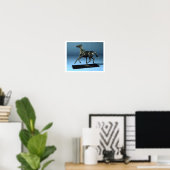 Trotting Horse (Bronze) Poster (Heimbüro)