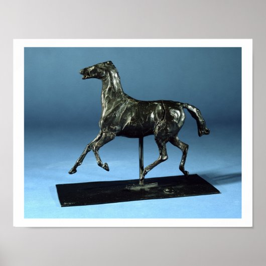 Trotting Horse (Bronze) Poster (Vorne)