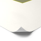 Trotting Horse George Palmer ~ 1870 Poster (Ecke)