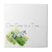 Trotting Pony . . . Fliese (Vorderseite)