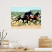 Trotting-Power Poster (Küche)