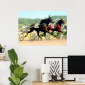 Trotting-Power Poster (Heimbüro)