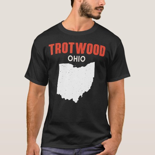 TROTWOOD Ohio USA State America Travel Ohioan T-Shirt (Vorderseite)