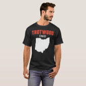 TROTWOOD Ohio USA State America Travel Ohioan T-Shirt (Vorne ganz)