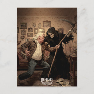 Trotz am Tor des Todes - Bill Postkarte