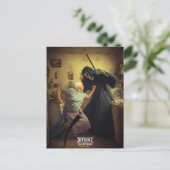 Trotz am Tor des Todes - Joi Postkarte (Stehend Vorderseite)
