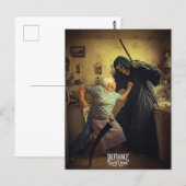 Trotz am Tor des Todes - Joi Postkarte (Vorne/Hinten)