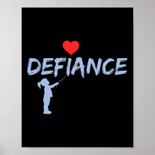Trotz Anti-Trump-Impeachment-Ruhestand-Widerstand  Poster