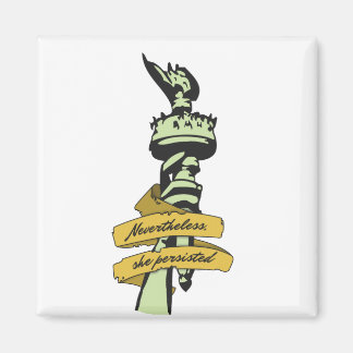 "Trotzdem beharrt sie" Magnet