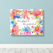 Trotzdem beharrte sie auf der inspirierenden Leinw Leinwanddruck (Insitu (Holzboden))