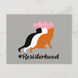 Trotzdem beharrte sie auf der Postkarte ihrer Resi