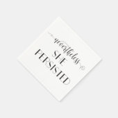 Trotzdem beharrte sie auf Zitat Serviette (Ecke)