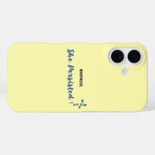 Trotzdem beharrte sie Case-Mate iPhone hülle (Rückseite (Horizontal))