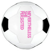 Trotzdem beharrte sie fußball (Gedreht)