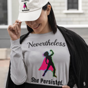 Trotzdem beharrte sie, Girl Woman Power, ZSSG T-Shirt
