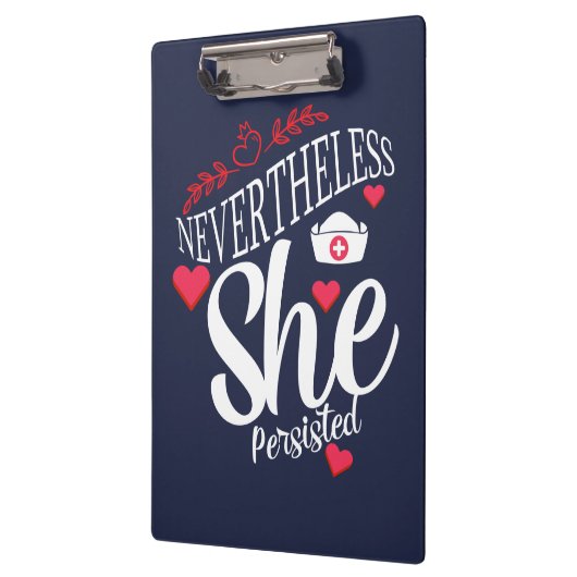 Trotzdem beharrte sie klemmbrett (Links)