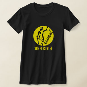 "Trotzdem beharrte sie" & Lady Justice T-Shirt