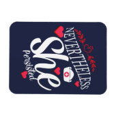 Trotzdem beharrte sie magnet (Horizontal)