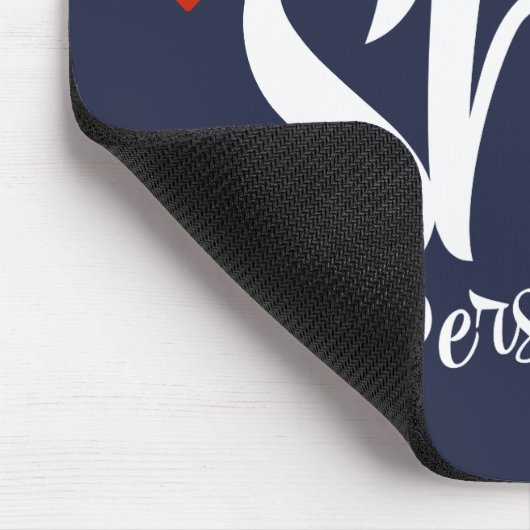 Trotzdem beharrte sie mousepad (Ecke)