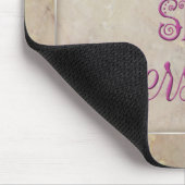 Trotzdem beharrte sie mousepad (Ecke)
