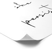 Trotzdem beharrte sie poster (Ecke)