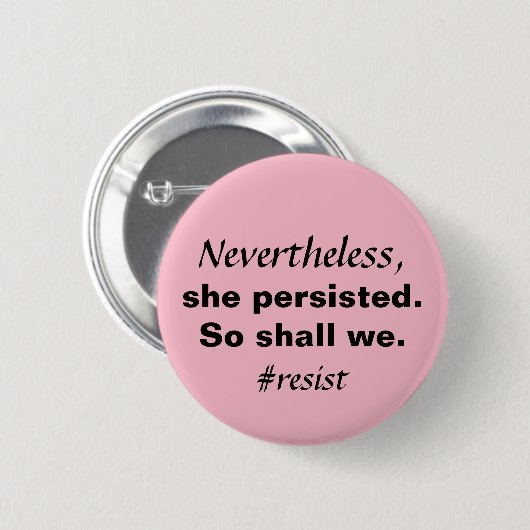 Trotzdem beharrte sie so, dass wir widerstehen button (Vorne & Hinten)