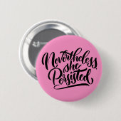 Trotzdem behielt sie den Knopf Button (Vorne & Hinten)