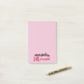 Trotzdem behielt sie die Post-it®-Hinweise 4 x 6 b Post-it Klebezettel (Auf Schreibtisch)