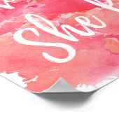 Trotzdem behielt sie Poster bei (Ecke)