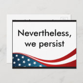 Trotzdem bestehen wir nach der Postkarte fort (Vorne/Hinten)