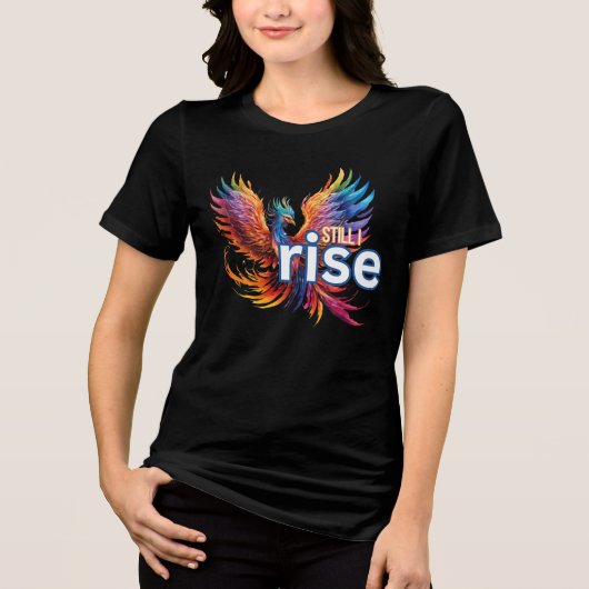 Trotzdem ich Phoenix Tri-Blend-Shirt Tri-Blend Shirt (Vorderseite)
