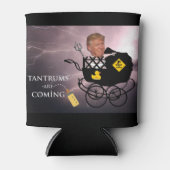 Trotzen kommen / Anti Trump, Dosenkühler (Vorderseite)