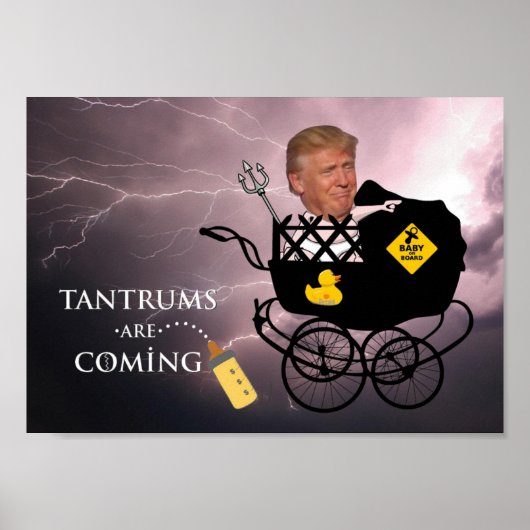 Trotzen kommen / Anti Trump, Poster (Vorne)