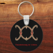 Troubadours von Albion Keyring Schlüsselanhänger (Vorderseite)