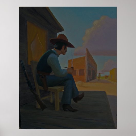 "Trouble A Comin" Poster (Vorne)